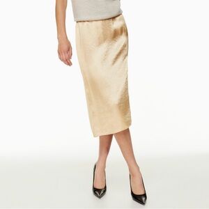 NWT Babaton Eames Satin Skirt (US 4)